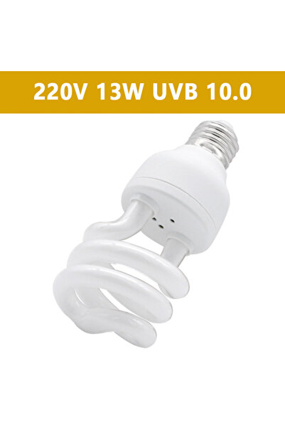 choice2 220V 10.0 13W UVB 5.0 10.0 Reptile Heating Lamp 13W /26W UV Energy Sa...