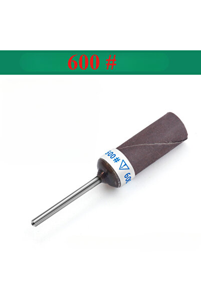 Choice1 1 PC 600 2.35mm Shank Sandpaper Rod Grinding Head Coarse and Fine Pol...