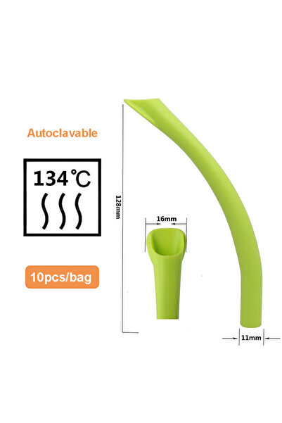 choice2 B Dental Autoclavable Strong Suction Tips, Dental Duckbill Evacuation...