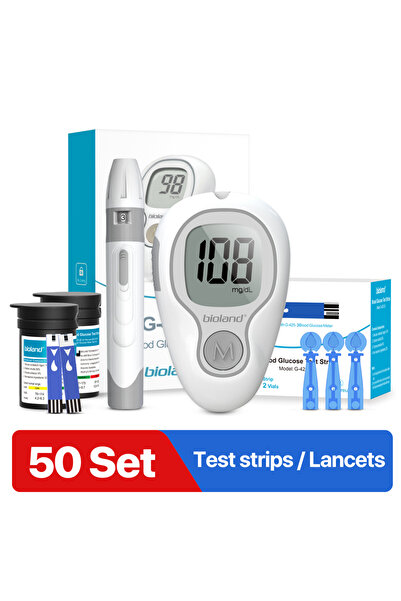 choice2 جهاز قياس نسبة السكر في الدم G-425-3 من LinkSun، طقم قياس نسبة السكر ...