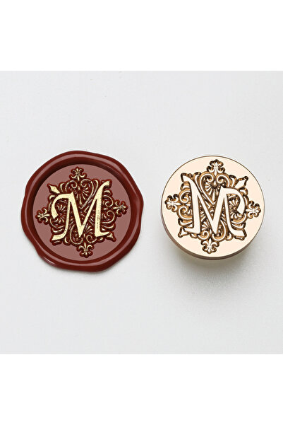 Choice10 ختم شمعي بأحرف من الألف إلى الياء مقاس 25 مم، قابل للتخصيص، 26 حرفًا...