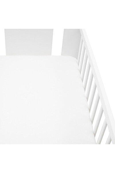 NEWBABY Jersey crib sheet New Baby 120x60 white