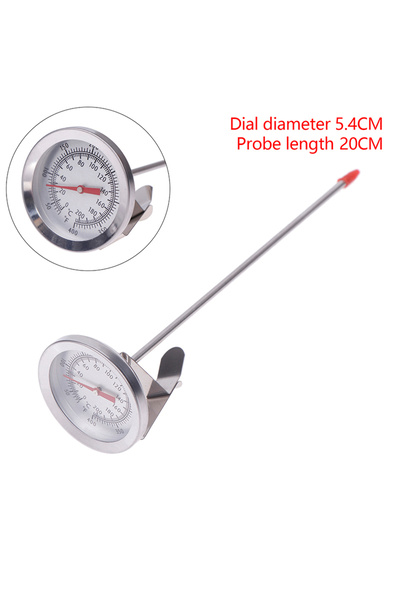Choice1 مقياس حرارة طهي من الفولاذ المقاوم للصدأ A2 قطعة واحدة، أدوات مطبخ، م...