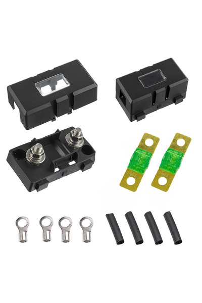 Choice3 30A 1Set(2PCS) ANS Trumpet Fork Plug Fuse 32V 40A 50A 60A 70A 80A 100...