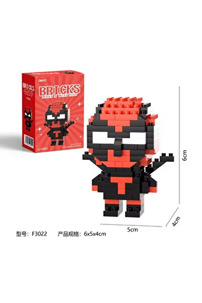 Choice8 مجموعة بناء شخصيات مارفل سبايدرمان، ديدبول وفينوم، آيرون مان، شخصيات ...