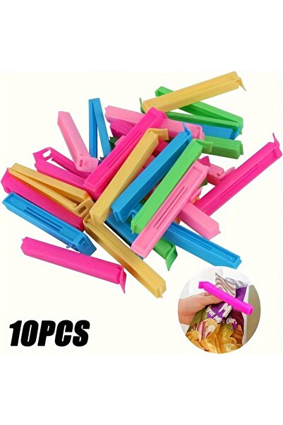 choice2 10pcs 10/20/30pcs FreshSeal Reusable Plastic Food Bag Clips - Moistur...