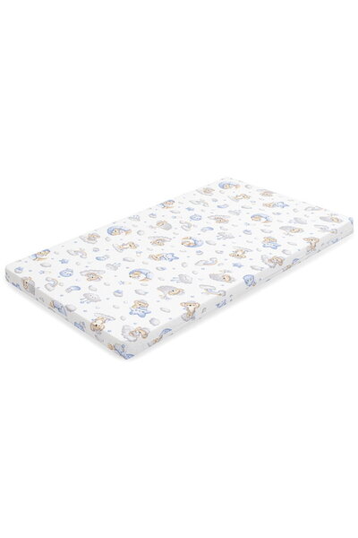 NEWBABY New Baby STANDARD foam mattress 120x60x6 cm koala blue