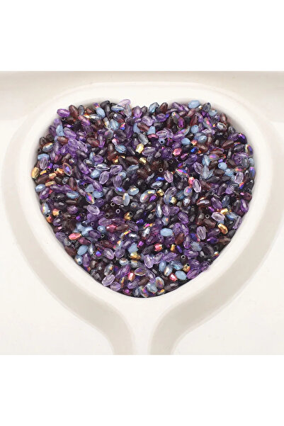 Choice1 09 Zi 200Pcs 3x5mm Green Rice Grains Small Faceted Crystal Bead Oval ...