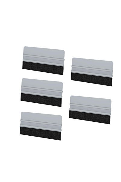 Choice1 5 قطع مكشطة لتغليف الفينيل، مكشطة لفّ النوافذ بحواف من اللباد مقاس 6 ...