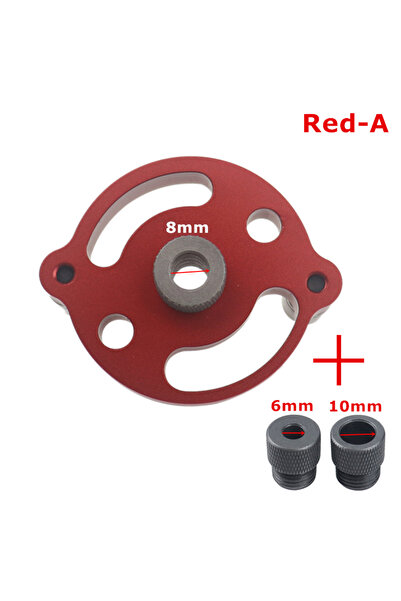 Choice5 Red-A Vertical Doweling Jig 3-10mm Woodworking Hole Puncher Self-cent...