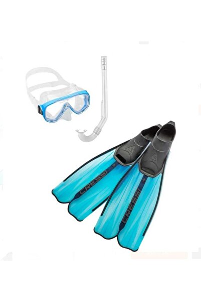Cressi Rondinella Bag AQ Palet Maske Şnorkel Set 35/36 CA189235