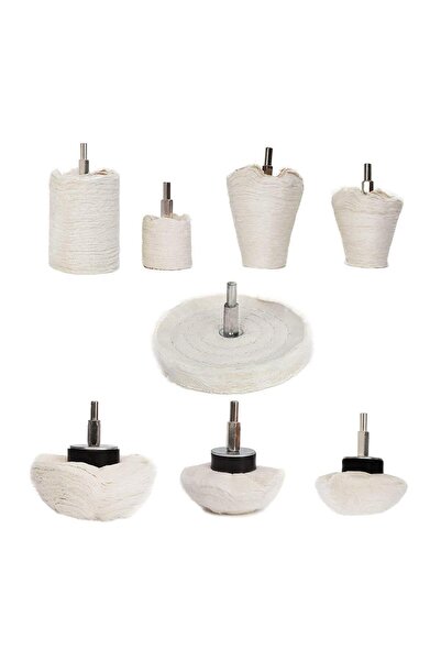 Choice8 مجموعة من 8 قطع من SI FANG لتلميع السيارات، تتضمن قمع تلميع، ووسادة ت...