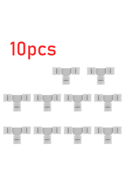 Choice6 موصلات LED على شكل حرف L من نوع BTB-10، 4 دبابيس/3 دبابيس، بعرض 10 مم...