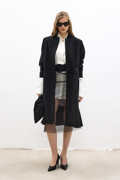 Touché Privé Maxi Size Trench Coat