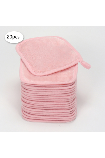 Choice7 20Pcs 5/10/20Pcs Microfiber Face Cloths Reusable Makeup Remover Cloth...