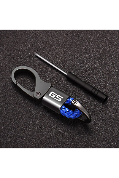 Choice1 سلسلة مفاتيح معدنية زرقاء اللون للدراجات النارية BMW R1300GS وR1200GS...