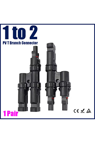 Choice3 2T-1pair 1 to 2/3/4/5/6T Solar MC Connectors For Photovoltaic Energy ...