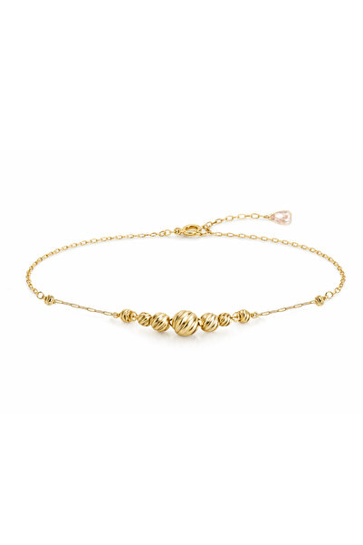 H.M Hakan Mücevherat Dorika Toplu Minimal 14 Ayar Altın Bileklik