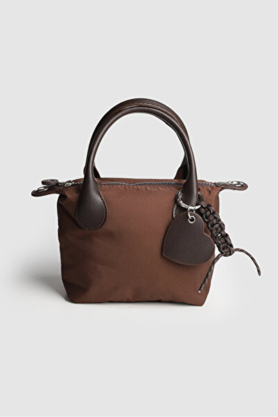 Rivina Meyli Women's Mini Size Charm Detailed Parachute Fabric Handbag