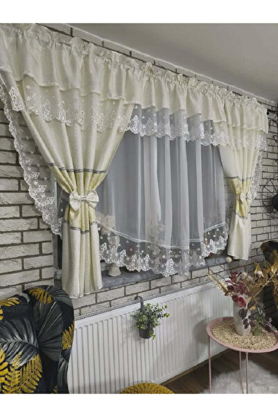 OEM Unique set of curtains + decorative drapes for living room bedroom, WIDTH...