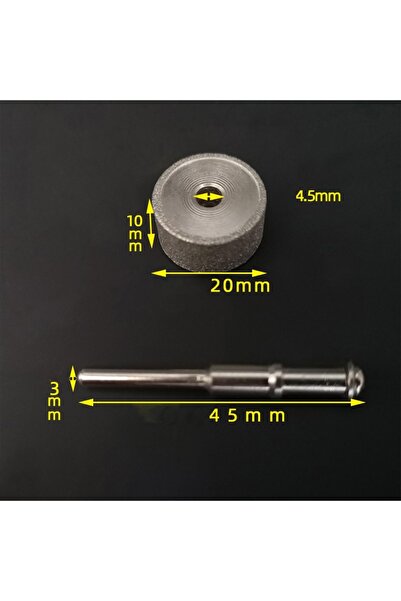 choice2 1pc 20mm Diamond Grinding Wheel Drill Bit Multiuse High Hardness Carv...