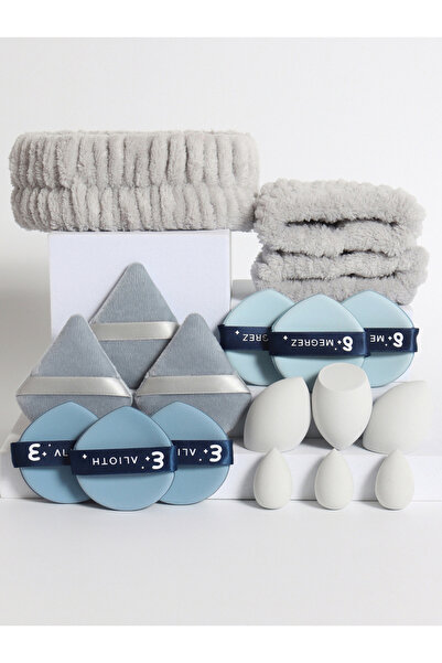 Choice10 طقم عصابات رأس فضي مكون من 18 قطعة. يتضمن: عصابة رأس واحدة، وسوارين ...