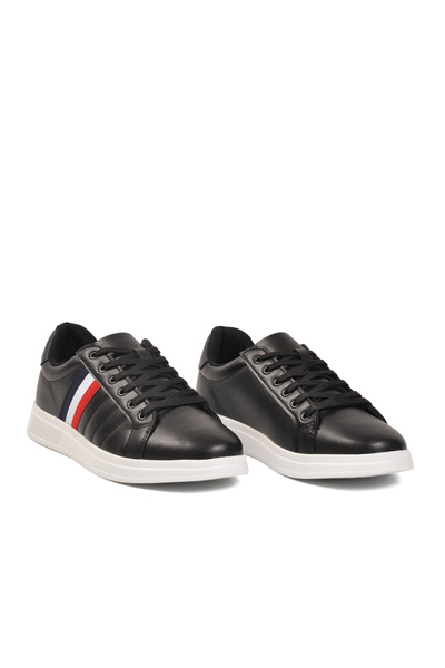 AYAKMOD Conteyner 493 Lace-Up Black-White Men's Casual Shoes