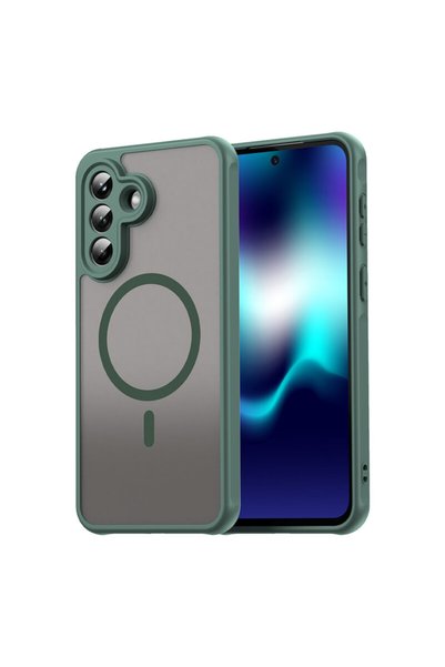 Techsuit Samsung Galaxy A37 5G HaloFrost II MagSafe, verde