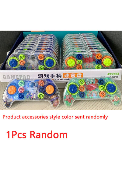 choice2 قطعة واحدة عشوائية ثلاثية الأبعاد إبداعية، متاهة أحجية سحرية شفافة، م...