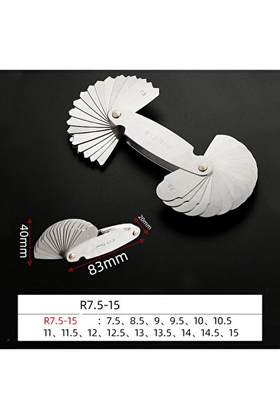Choice3 أداة قياس R7.5-15mm لقياس القطر الداخلي من 0.3-7mm عالية الدقة R-gaug...