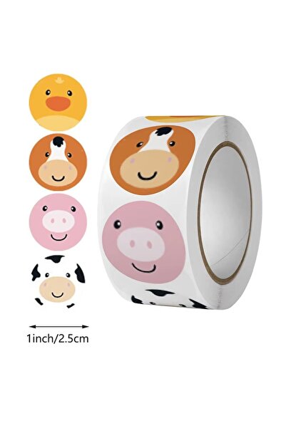 Choice11 B(4)-500PCS 100-500pc Stickers for Rolling Animal Toy Game Sticker D...