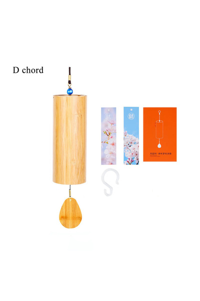 Choice1 3D Fall Bamboo Wind Chimes Windbell Windchime Chimes Craft Outdoor Ga...