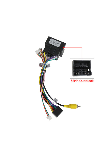 choice2 CABLE-52PIN Car Radio 52/40 PIN Cable Canbus BOX Accessories For VW S...