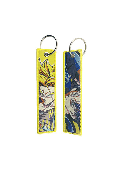 Choice1 Bandai KDB-02 Dragon Ball Embroidery Cool Keychain Lanyard Anime Mang...