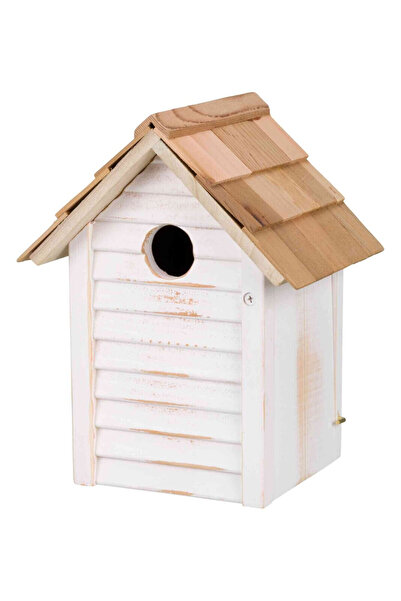 Trixie Cuib pentru păsări sălbatice, 18x24x15 cm/3 cm, alb