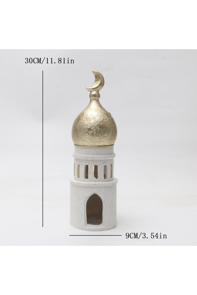 Choice4 chuta 1pc Middle Eastern Style Resin Statue Decor, Indoor Ornament fo...