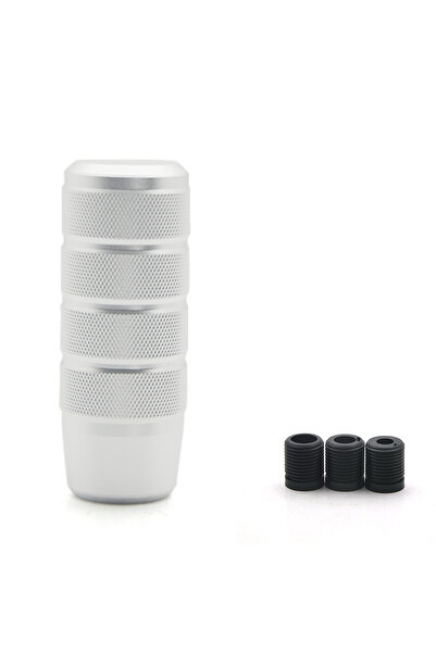 Choice1 Silver Universal 95MM Non-Slip Gear Shift Knob Manual Transmission Al...