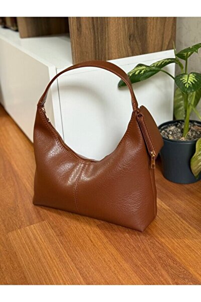 Rivina Sante Women's Wallet Detailed Lined Faux Leather Hand and Shoulder Bag