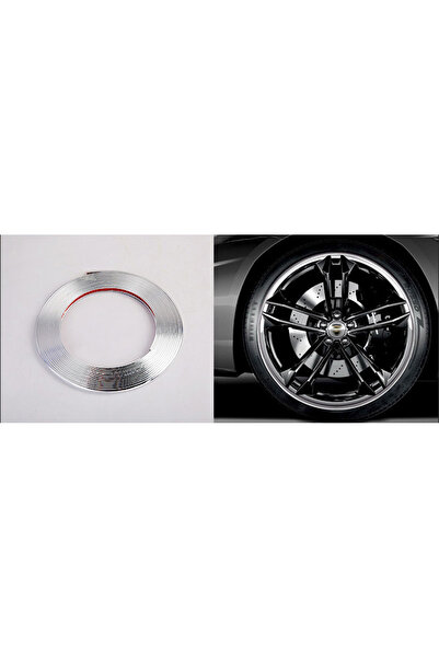 Choice1 Silver 8M Car Stickers Car Vehicle Color Wheel Edge Rims Protectors D...