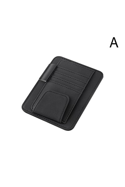 choice2 black Car Sun Visor Organizer Multi-Pocket Business Card Storage Mana...