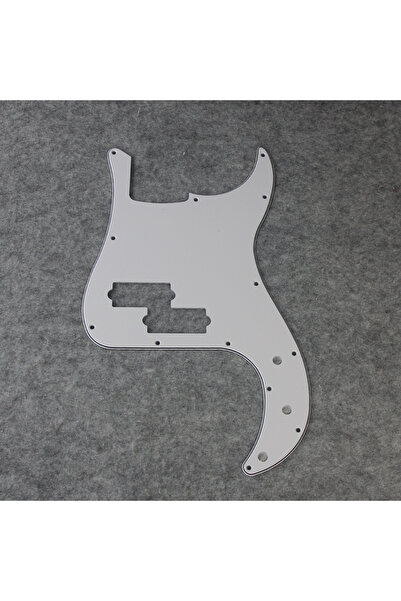 choice2 White 3Ply FLEOR 1PCS PB Bass kguard Bass 4 Strings PB Bass Scratch P...