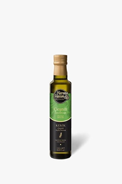Nermin Hanım Zeytinliği Kekik Çeşnili Zeytinyağı D. (250ml)