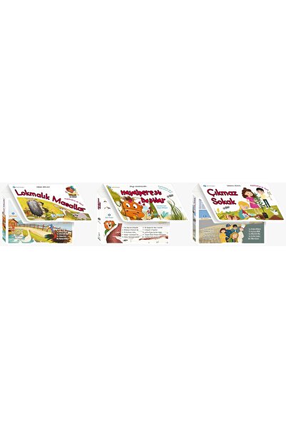 Üçgen Yayıncılık Üçgen Çocuk 2. Ve 3. Sınıf Çıkmaz Sokak + Lokmalık Masallar ...