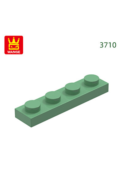 Choice35 about 149pcs 54.Sand Green Wange 149Pcs/Lot 3710 1x4 Basic Building ...