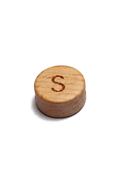 Choice3 10mm S 20Pcs/lot 10 15mm Mixed Letter Beech Wood Beads Round Flat Alp...