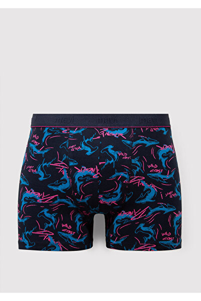 Mavi Printed Navy Blue Boxer 0912229-32184