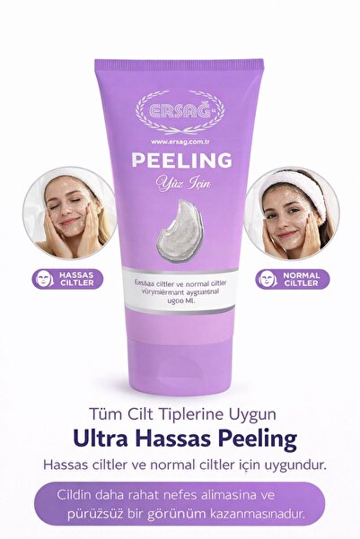 Ersağ PEELİNG (ultra hassas ve tüm cilt tiplerine uygun )