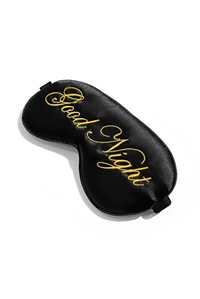 Choice5 قناع نوم أسود متوسط ​​الحجم، غطاء حريري للعينين مع أشرطة قابلة للتعدي...