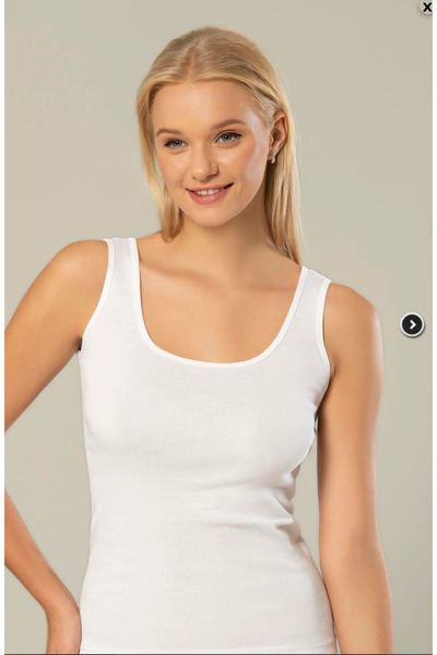 Erdem Women's 100% Cotton Ribbed Camisole 3-Piece Undershirt