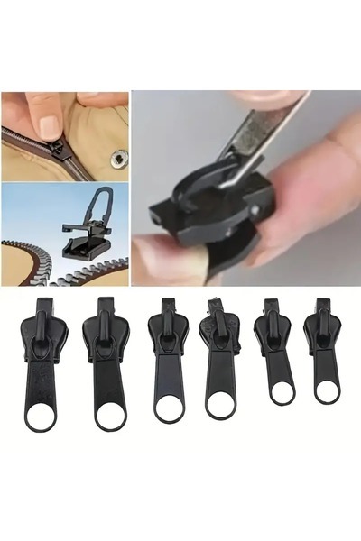 Choice1 طقم إصلاح السحابات الفوري المكون من 6 قطع (24 قطعة) بتصميم عالمي وأحج...